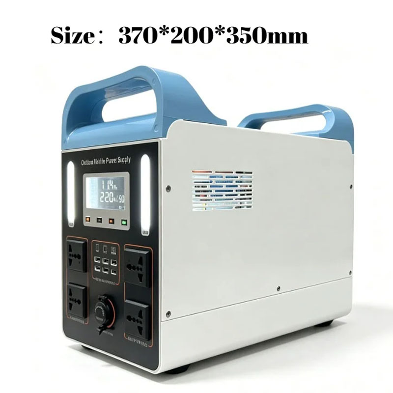 สถานีพลังงานแบบพกพา 600W แบตเต - Solar Emergency Charger บทวิจารณ์และราคา